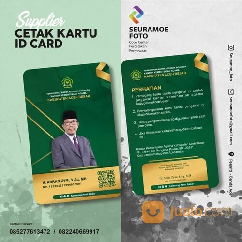 cetak id card / gatungan nama