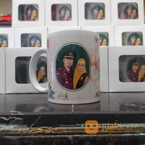 cetak mug gelas cocok untuk souvenir