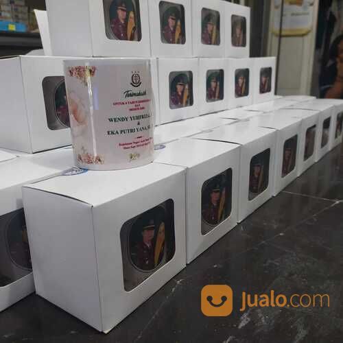 cetak mug gelas cocok untuk souvenir