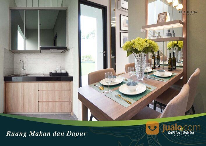 Safira Juanda Resort, Sidoarjo Tipe Azalea. Rumah mewah 2 lantai modern minimalis tanpa DP
