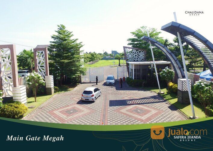 Safira Juanda Resort, Sidoarjo Tipe Azalea. Rumah mewah 2 lantai modern minimalis tanpa DP