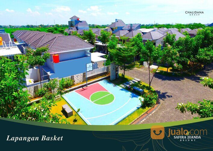 Safira Juanda Resort, Sidoarjo Tipe Azalea. Rumah mewah 2 lantai modern minimalis tanpa DP