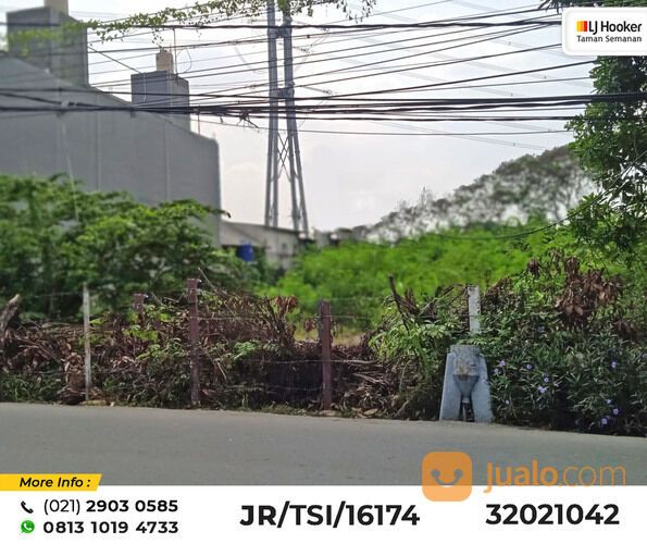 (TSI/16174) Kavling Pondok Randu Raya, Duri Kosambi, 30x60 m², SHM