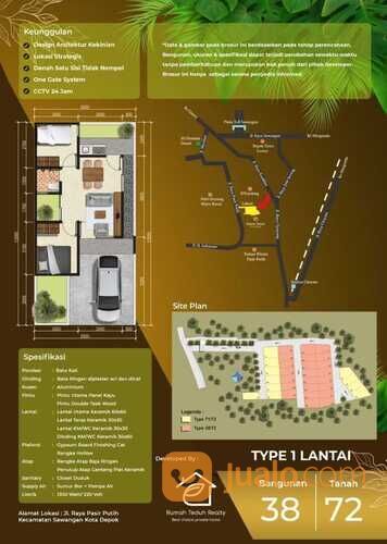 Cluster Syariah Rumah Teduh Sawangan, Depok