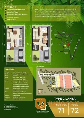 Cluster Syariah Rumah Teduh Sawangan, Depok