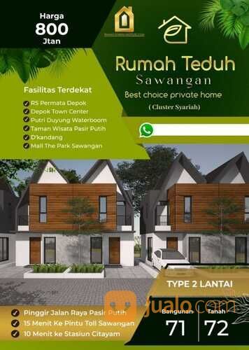 Cluster Syariah Rumah Teduh Sawangan, Depok