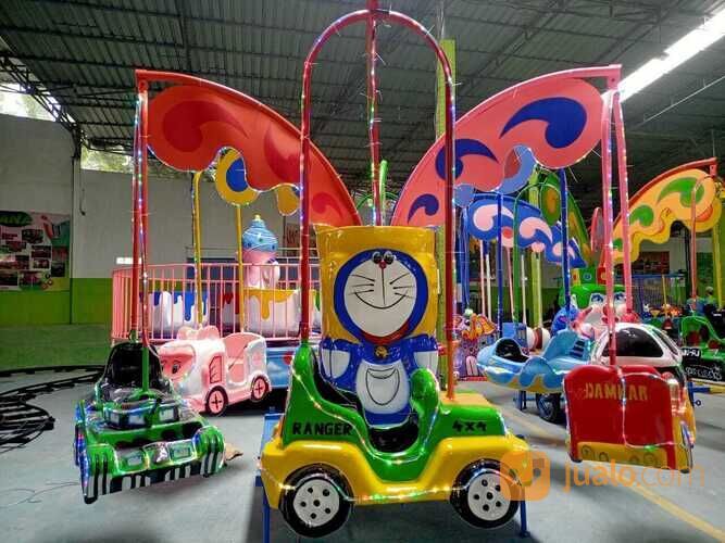 kereta panggung odong odong pasar malam, promo hemat 2,5 juta komedi safari lengkap