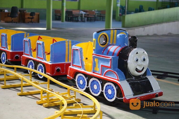 wahana odong odong kereta panggung, promo kereta lantai thomas