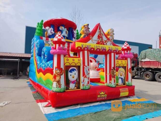 Ready rumah balon istana balon rumah balon merk king super