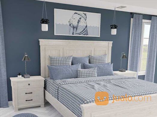 Dipan Kasur Warna Putih