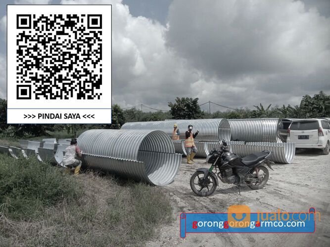 Pipa Baja Bergelombang / Armco / Corrugated Steel
