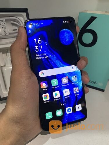 Oppo Reno6 5G 8/128 Fullset Lengkap