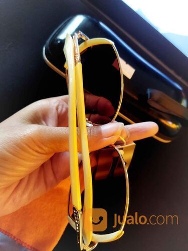 SALE Kacamata Gaya Wanita Barteloni Kondisi Gress Cream Light Permata