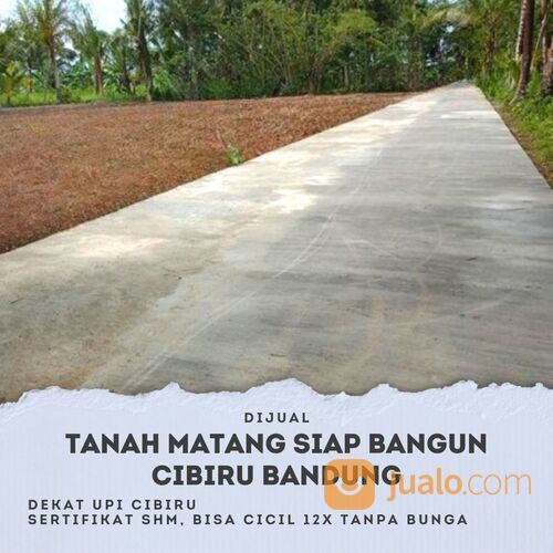 Tanah Cinunuk Dekat Kampus UPI Cocok Bangun Rumah