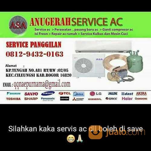 jasa service ac kulkas mesin cuci Cileungsi Cibubur (GARANSI)