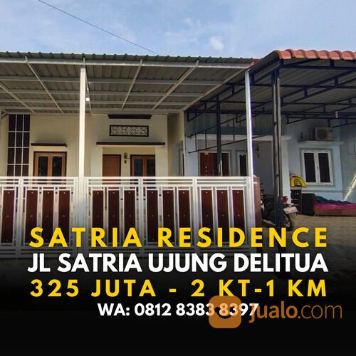 RUMAH SECONDARY 300 JUTAAN KOMPLEK SATRIA RESIDENCE DELI TUA DELI SERDANG