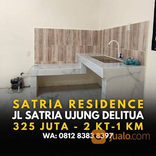 RUMAH SECONDARY 300 JUTAAN KOMPLEK SATRIA RESIDENCE DELI TUA DELI SERDANG