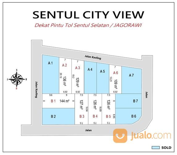 Tanah Kavling Strategis 8 Menit Northridge Golf Sentul City
