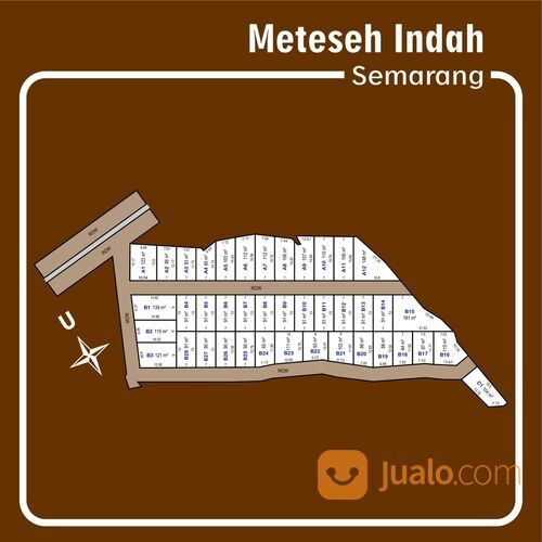 Tanah Murah tembalang Undip, Dekat SPBU Meteseh Semarang