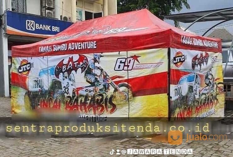 Tenda Custom Rangka Lipat