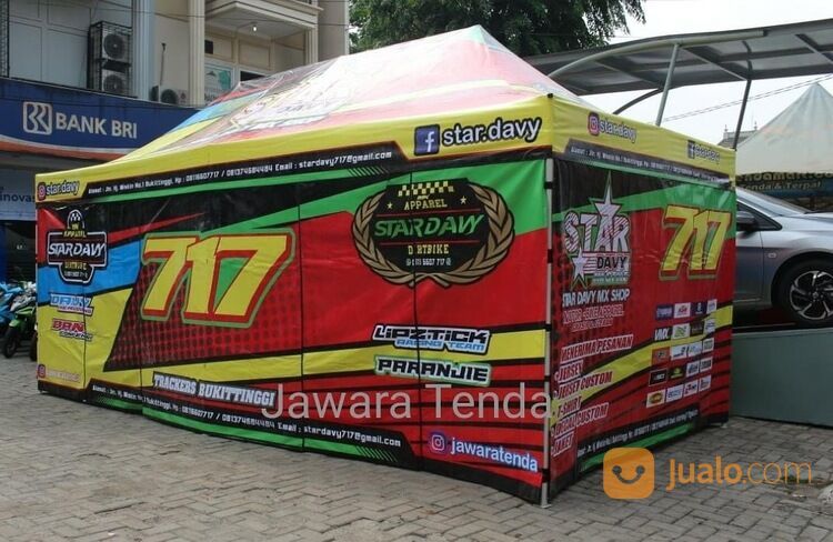 Tenda Custom Rangka Lipat