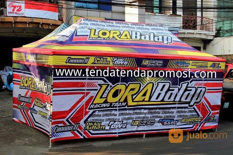 Tenda Custom Rangka Lipat
