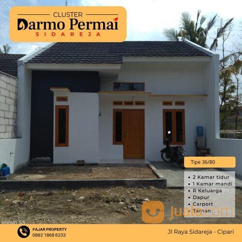 Rumah Cluster Darmo Permai Sidareja