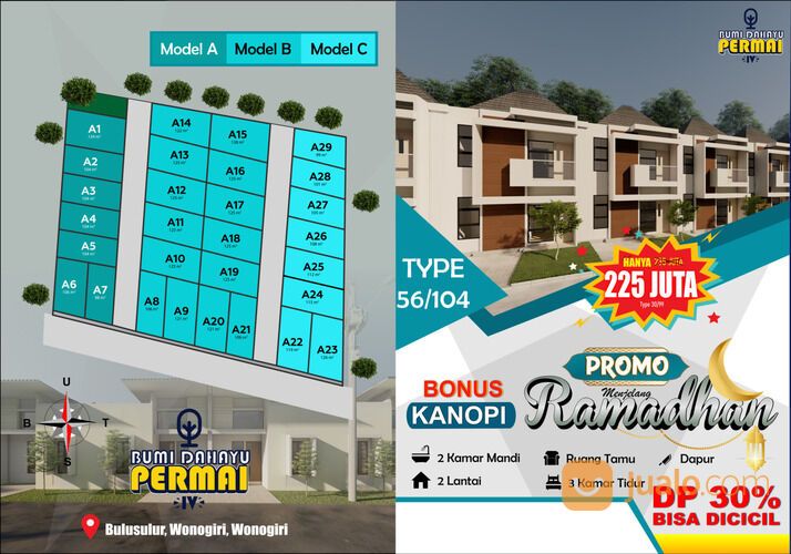 PERUMAHAN MURAH WONOGIRI BUMI DAHAYU PERMAI 4