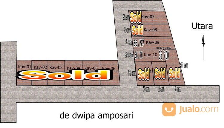 Rumah di pedurungan dekat Alfamidi Fatmawati Pedurungan LT 97 LB 36