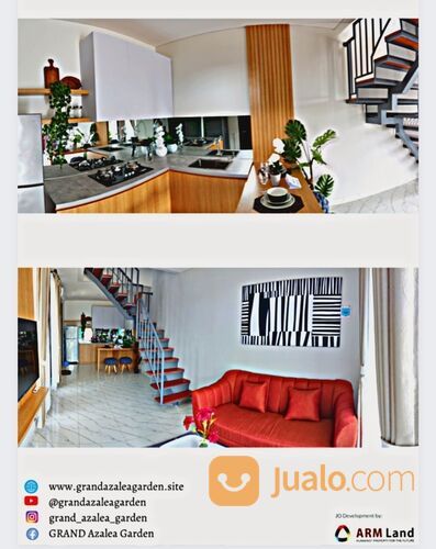 RUMAH MODERN POSISI SUDUT GRAND AZALEA GARDEN