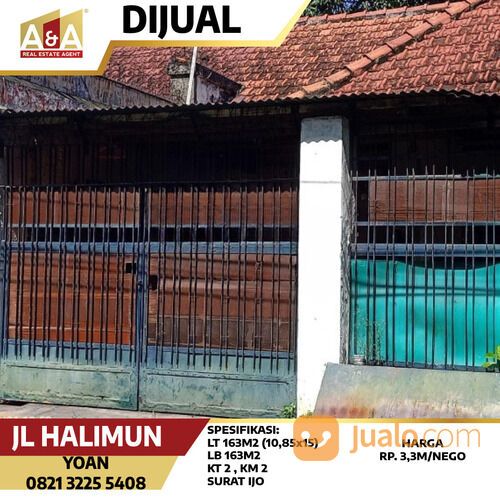 RUMAH DI JL HALIMUN