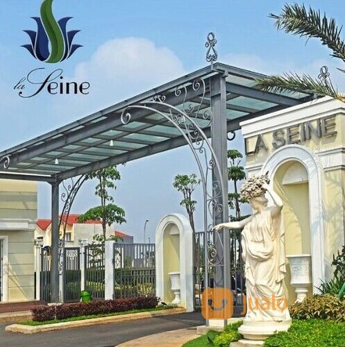 Rumah 2 lantai siap huni luas 6x15 90m2 Type 2KT Cluster La seine JGC Jakarta Garden City Cakung