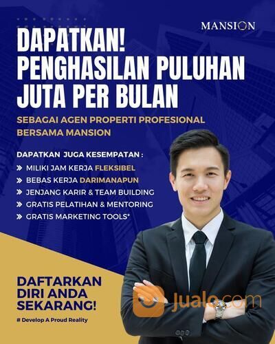 LOWONGAN MARKETING PROPERTI KOMISI PULUHAN JUTA DIBIMBING DARI NOL