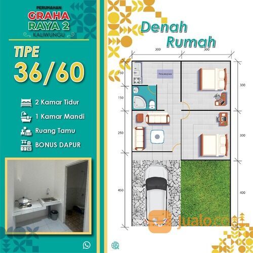 Rumah 150jt dekat exit tol kaliwungu