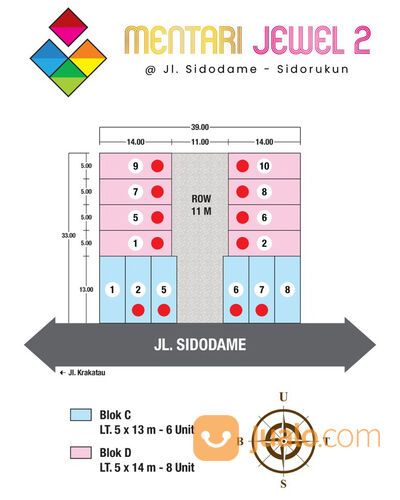 MENTARI JEWEL 2 (Jalan Sidodame - Krakatau) Medan