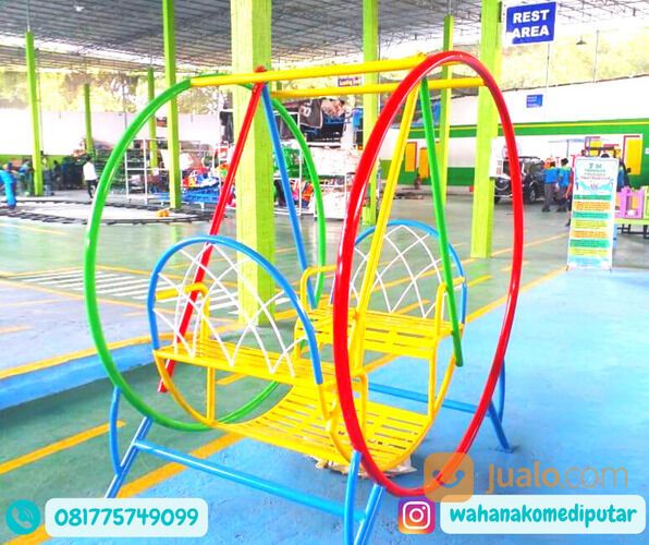 wahana mainan anyunan lingkaran