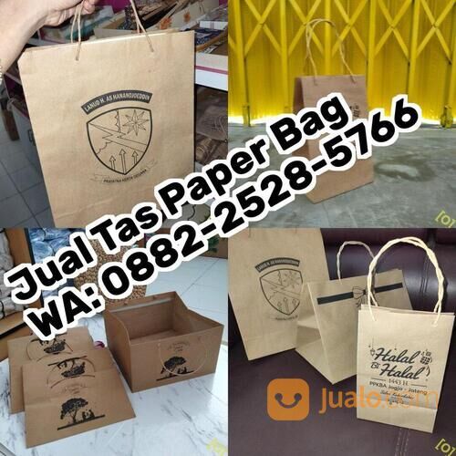 O88ᒿ_ᒿ5ᒿ8_5ᜪᏮᏮ (WA) Tas Kertas Jogja Ukuran Besar Tas Kertas Jogja Foto