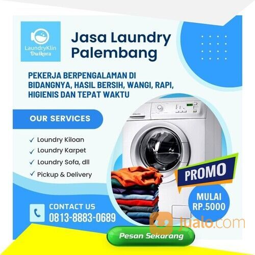 Laundry Antar Jemput Di Kota Palembang