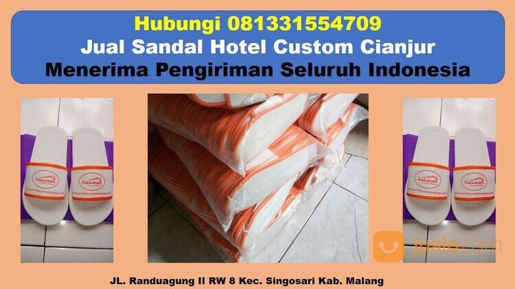 Hubungi 081331554709 - Distributor Sandal Hotel Cianjur