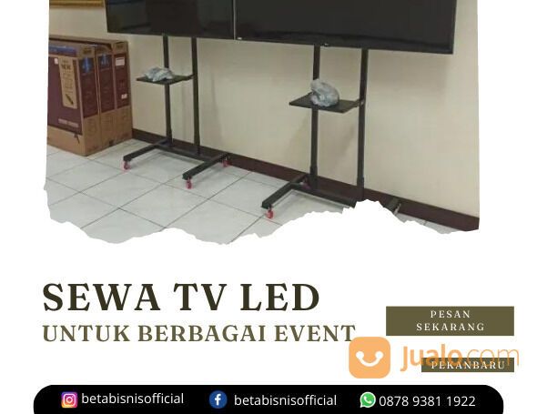 Sewa TV LED 70 Inch Antar Jemput di Pekanbaru Untuk Zoom Meeting