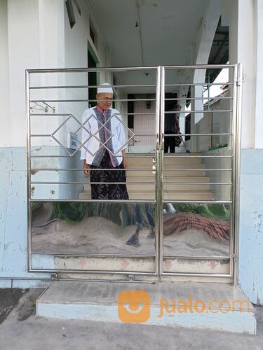 Pintu gerbang stainless 201