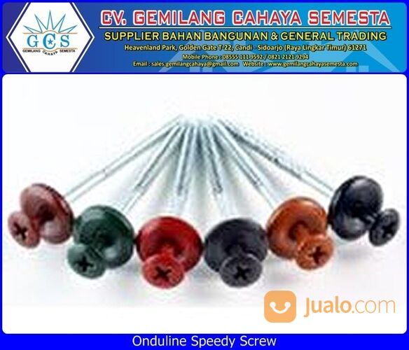 SCREW ATAP BITUMEN ONDULINE/ONDUVILA - ISI 100PCS