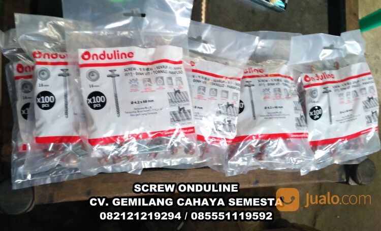 SCREW ATAP BITUMEN ONDULINE/ONDUVILA - ISI 100PCS