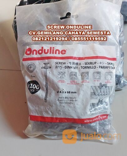 SCREW ATAP BITUMEN ONDULINE/ONDUVILA - ISI 100PCS