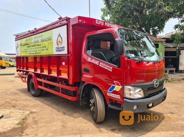 Hino Dutro Euro 4 115 LD 6 Ban, Light Truk spesialis angkutan LPG 3 Kg