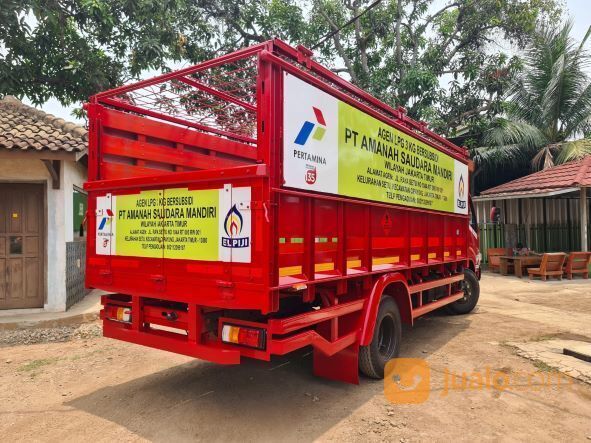 Hino Dutro Euro 4 115 LD 6 Ban, Light Truk spesialis angkutan LPG 3 Kg