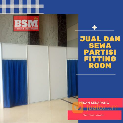 Partiis Fitting Room pintu Gorden uk 3x3 m