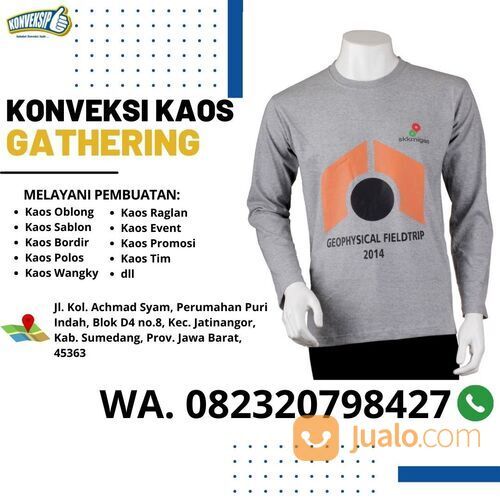 LANGSUNG KONVEKSI, WA 0823–2079–8427, Kaos Study Tour Kabupaten Bandung