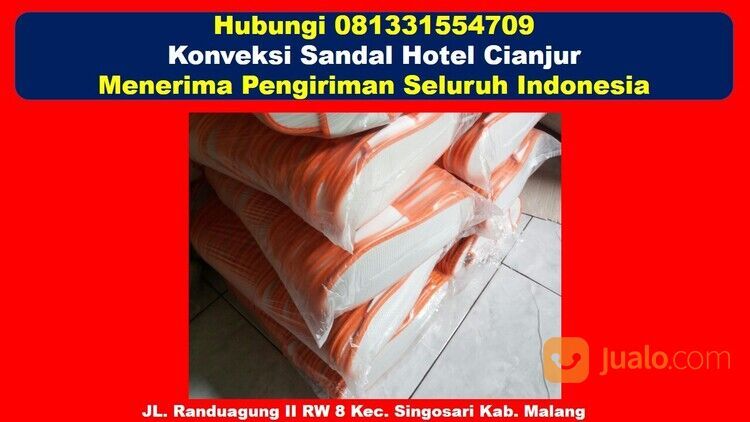 Hubungi 081331554709 - Supplier Sandal Hotel Dan Handuk Hotel Cianjur