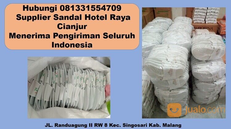 Hubungi 081331554709 - Supplier Sandal Hotel Dan Handuk Hotel Cianjur